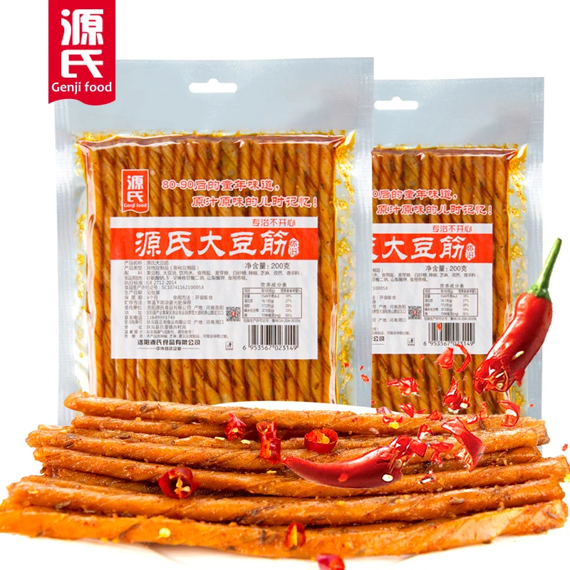 Горячие продажи продуктов питания Genji пряный вкус фасоли продукты оптом