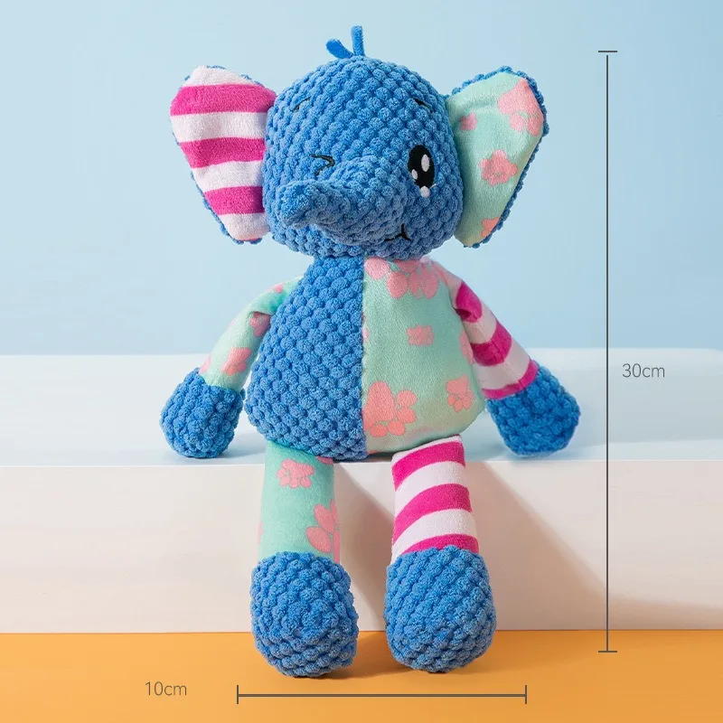 Wholesale Dog Toy Printed Plush Dog Interactive Plush Toy Custom Stuffed Plush Dog Bite Resistant Toys