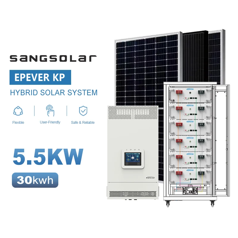 Серия инверторов EPEVER KP 3 5 кВт 48 В 220 230 с литиевой батареей 30 кВтч 60