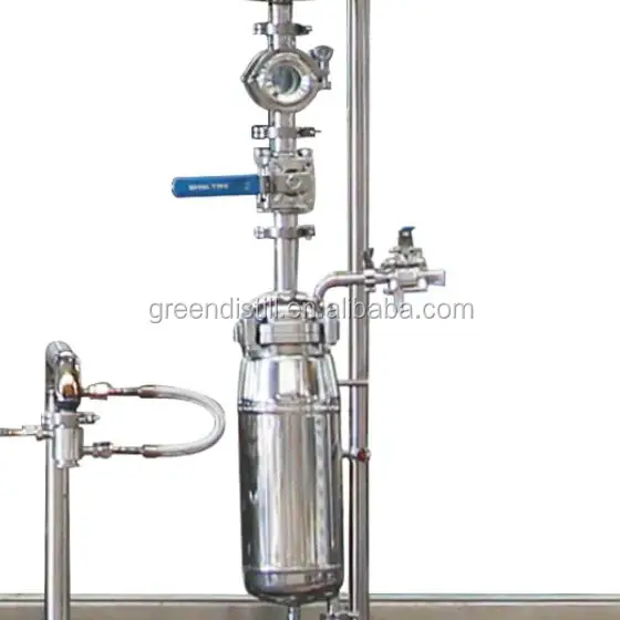 Continuous Running High Capacity Wiped Film Evaporator with High Quality Vacuum Pumps