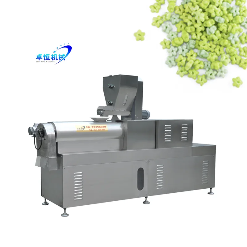 120~150kg/h Hot popular Chinese snack extruder snack food machinery extruder food extruder snack food machine