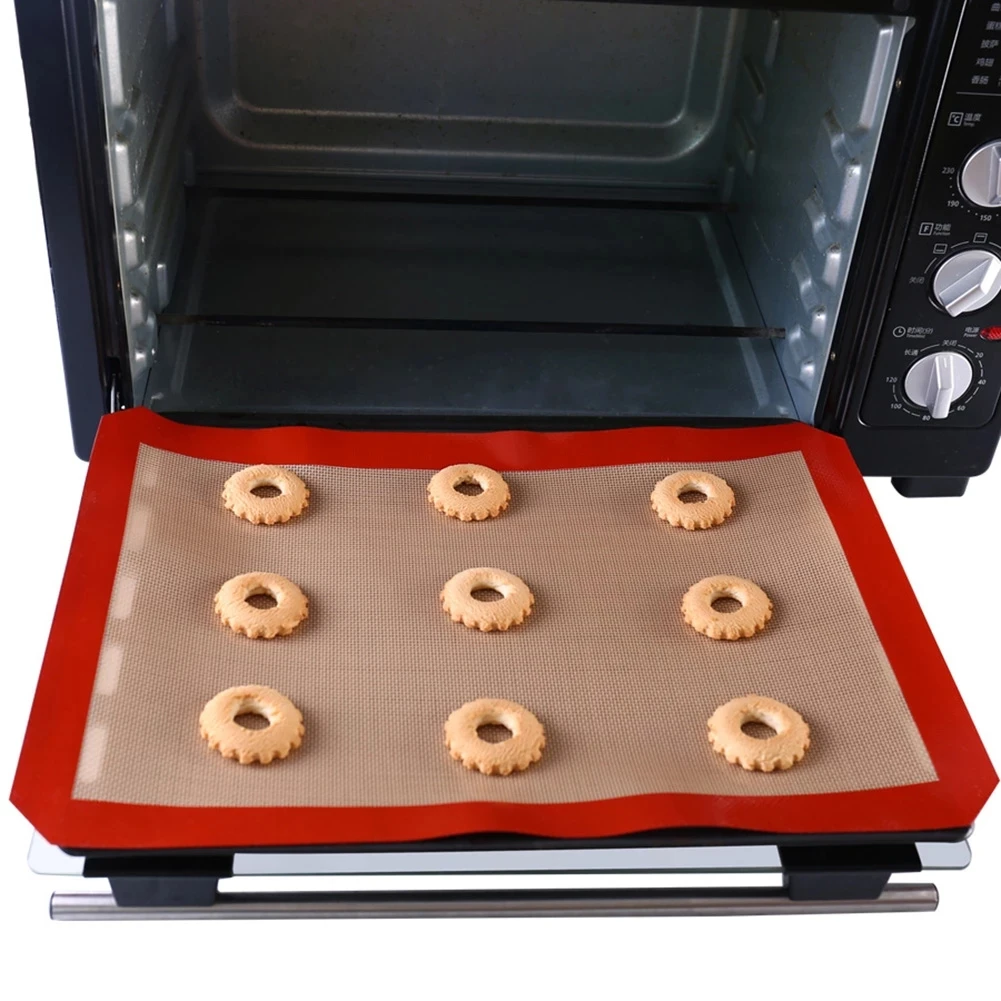 Non-Stick Silicone Baking Mat Pad Sheet Easy to Clean Rolling Dough Mat