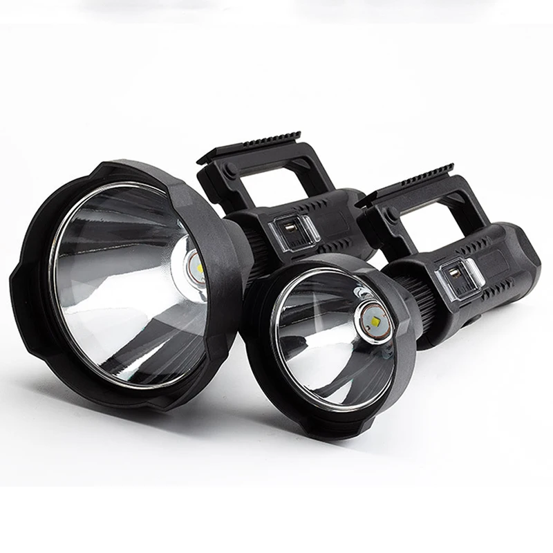 Светодиодный охотничий фонарик XHP70, портативный фонарь с зарядкой от USB, уличный походный прожектор, 4 режима работы, 15 Вт 20 Вт