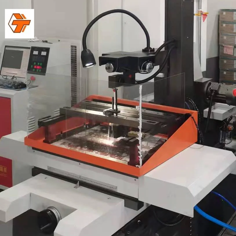 DK7745 Economical 5 Axis fast dk77 cnc Wire cutting edm machine for Metal