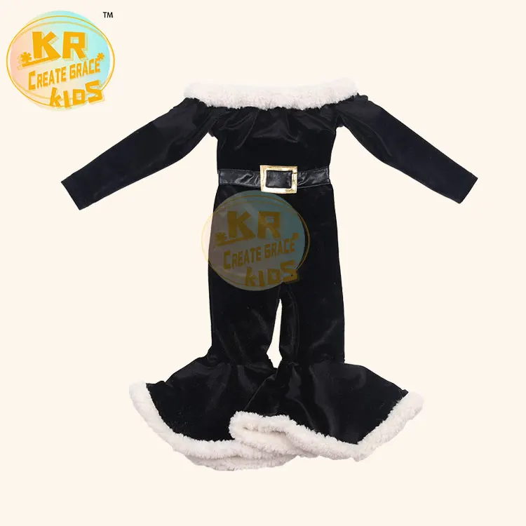 Sale Velvet Fabric Leopard Kids Jumpsuit Customized Baby Jumper Dress Romper Baby Rompers