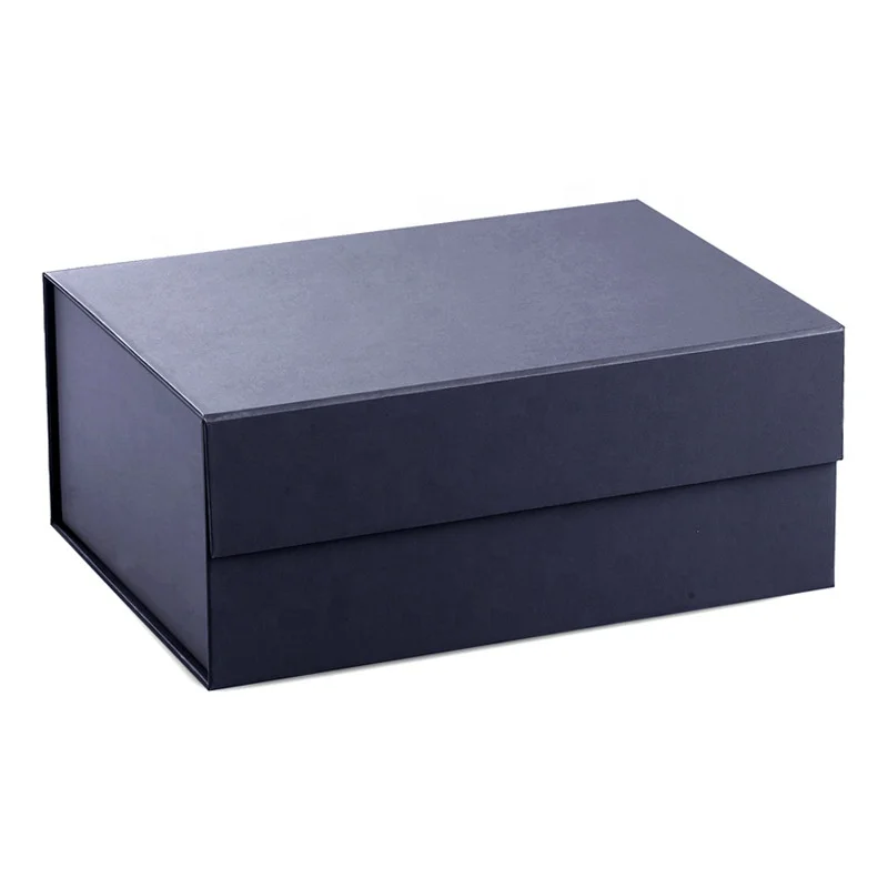 Chengruo OEM Biodegradable Kraft Foldable Magnetic Closure Gift Paper Box Custom Logo Gift Packaging Materials With Ribbon