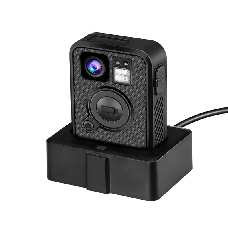 Нательная полицейская видеокамера с большой кнопкой и встроенным Wifi GPS