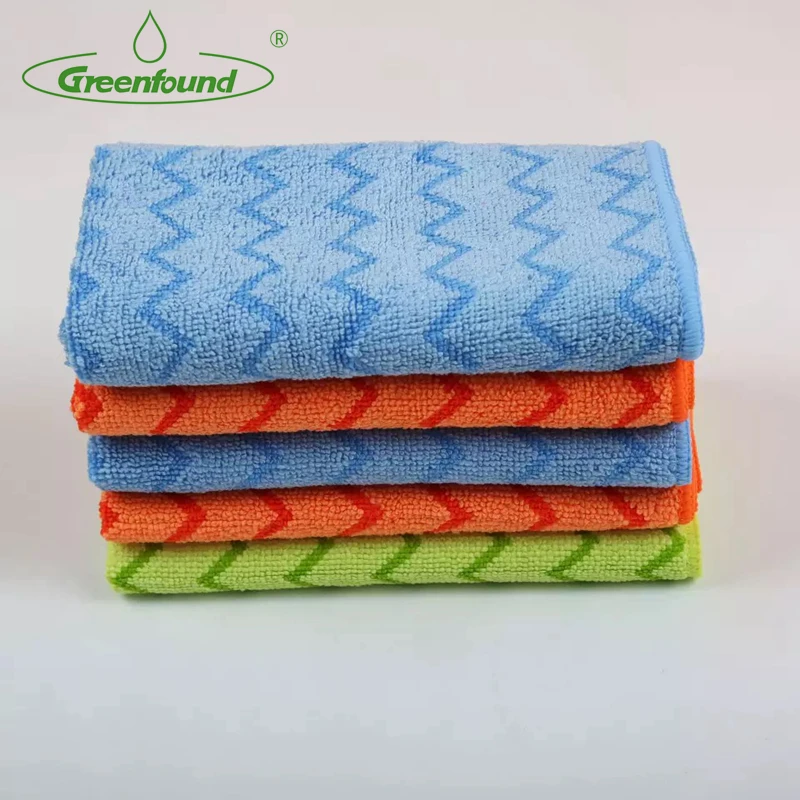 Whole sale High Quality Microfiber Household Kitchen Cleaning Cloth  Cleaning Towel