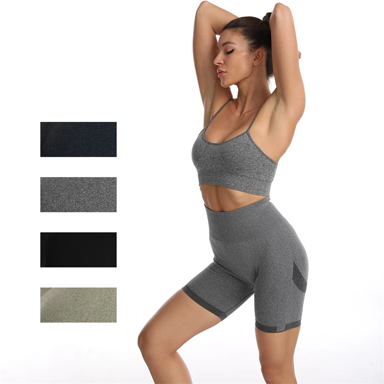  Customize Logo China Supplier Female Tight Shorts High Quality Pants Fitness Running