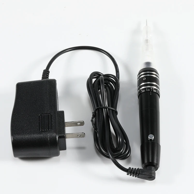 Permanent makeup machine for Eyebrow shading nano ombre powder shading microblading with 10pcs needles