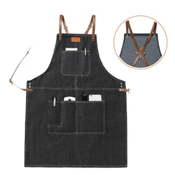 Cape manufacturer comfortable work wear recycle polyester apron barber for barbershop