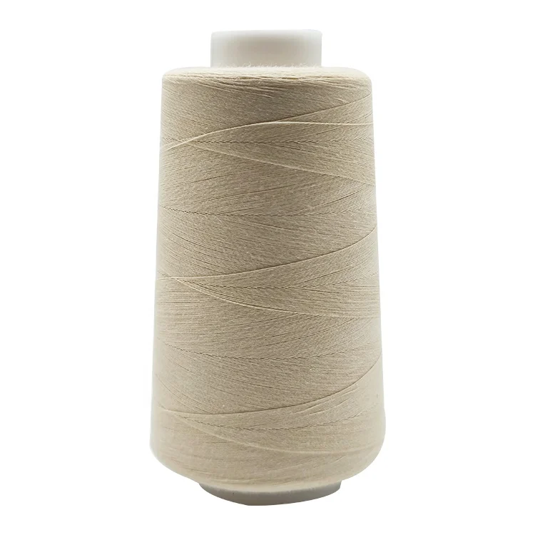 China Factory Cotton Thread Price 60/3 3000yards Wholesale 100% Cotton Sewing Thread