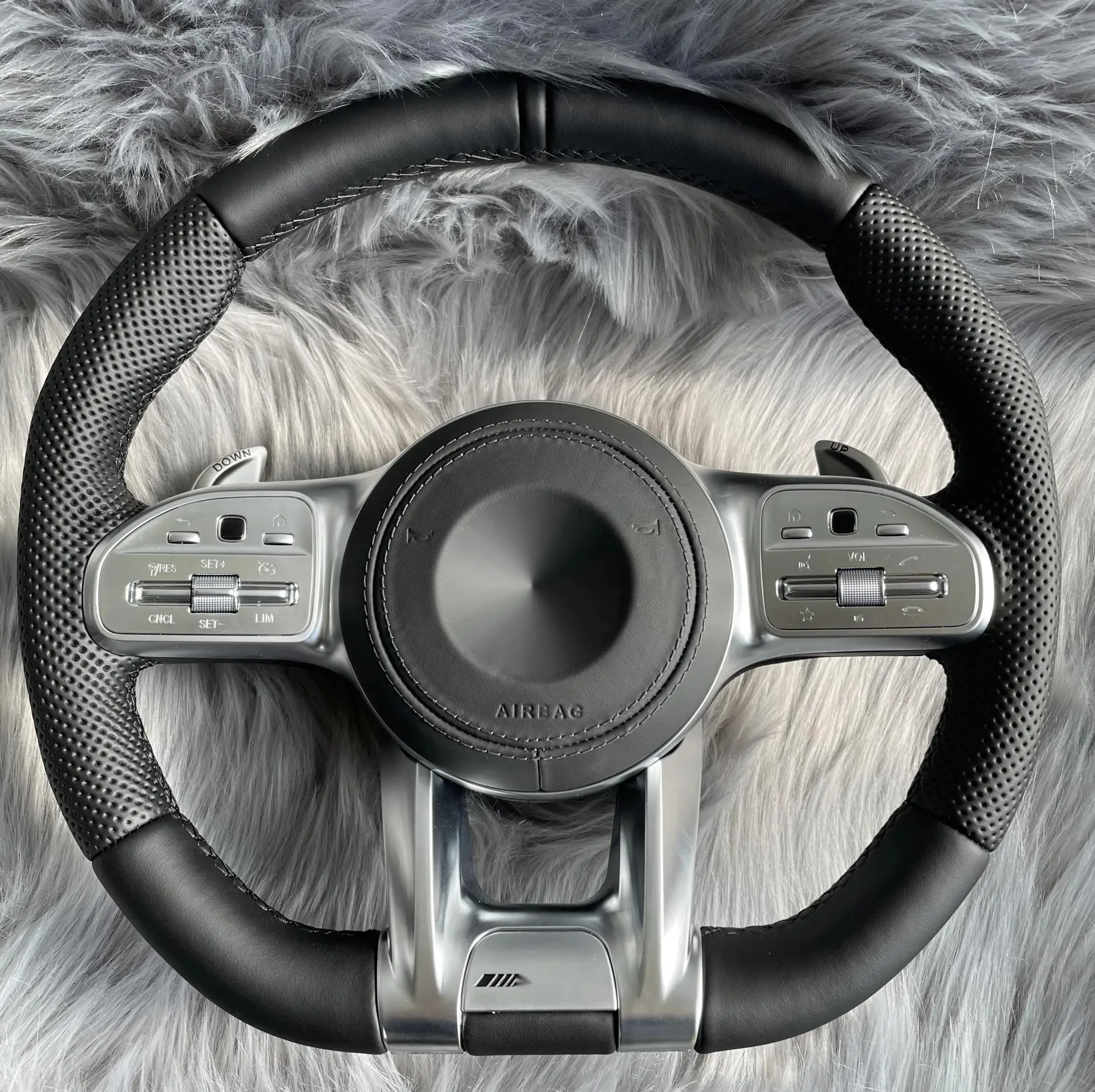 Руль AMG для бензов c190 W117 W166 W177 W197 W205 W216 W217 W218 W222 W253 W257 W463 W464 GLE G63 C63