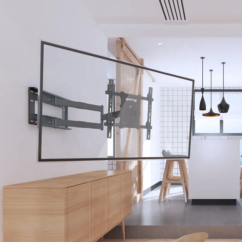 Поставка от производителя, высокое качество, 32-75 дюймов, длинная рука, полноприводное крепление для телевизора, настенное крепление, soporte de tv para, складные кронштейны для телевизора