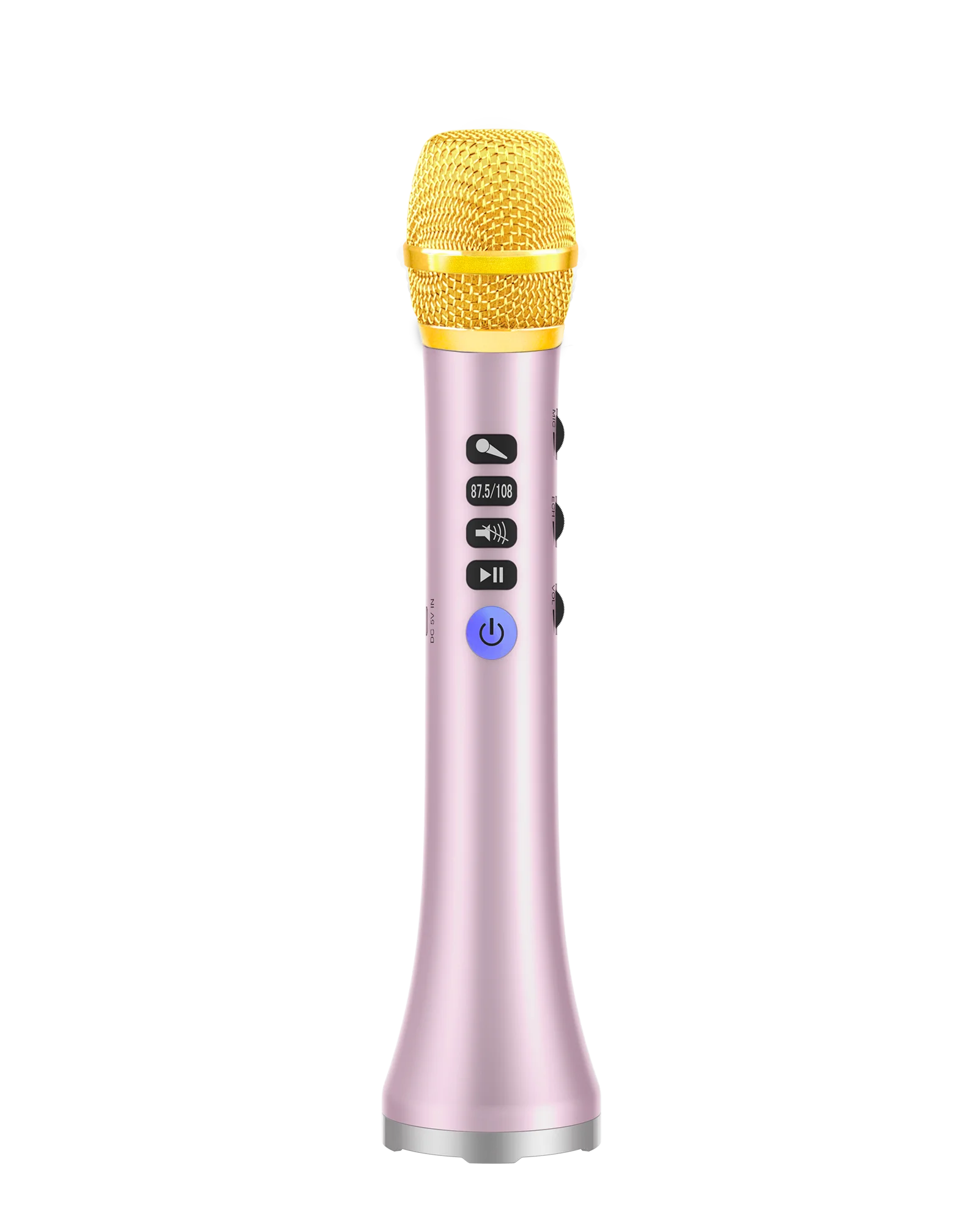 Customization L-698DSP 20W cordless voice vocal microphone with FM radio transmitter