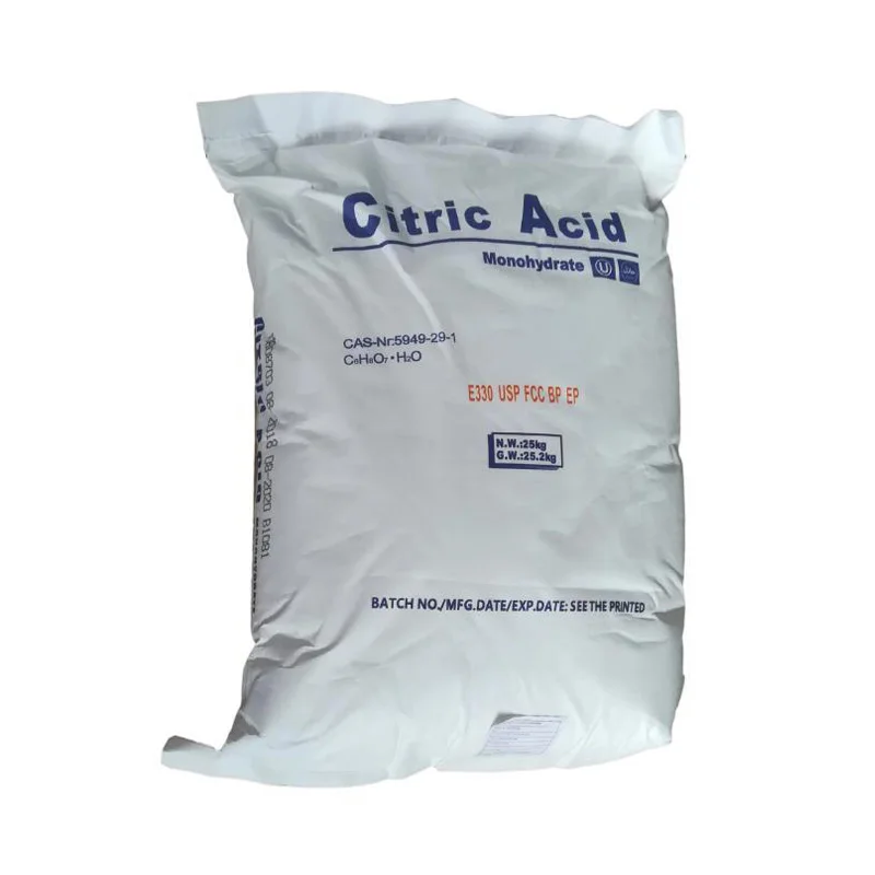 Low price Food grade Acidity Regulators BP/EP/USP Citric Acid Monohydrate or Anhydrous