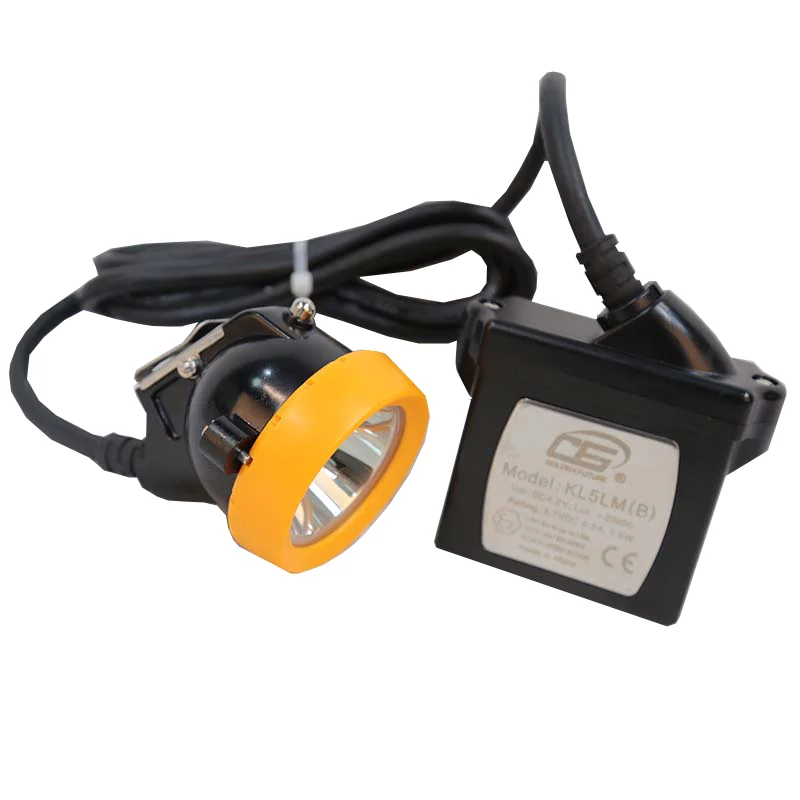 Factory Sale 7800mAh Li-ion Battery LED Miner Head Lamp Mining Lighting Underground Cap Lamp