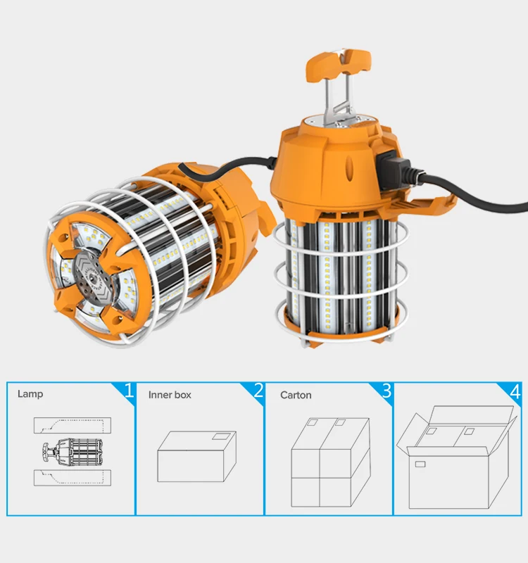 GK Led Corn Bulb Surge Protect Construction Led Lamp Shenzhen Manufacture 100w Work Light SMD LED Emergency Working 85