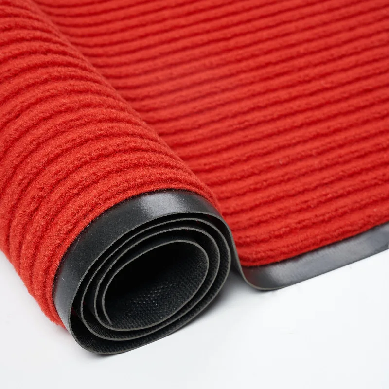 Environmentally Sublimation Wholesale Square Floor Hot Sale Non-Slip Out Blank Washable Dirt Trapper Mat Carpet Rug Rubber