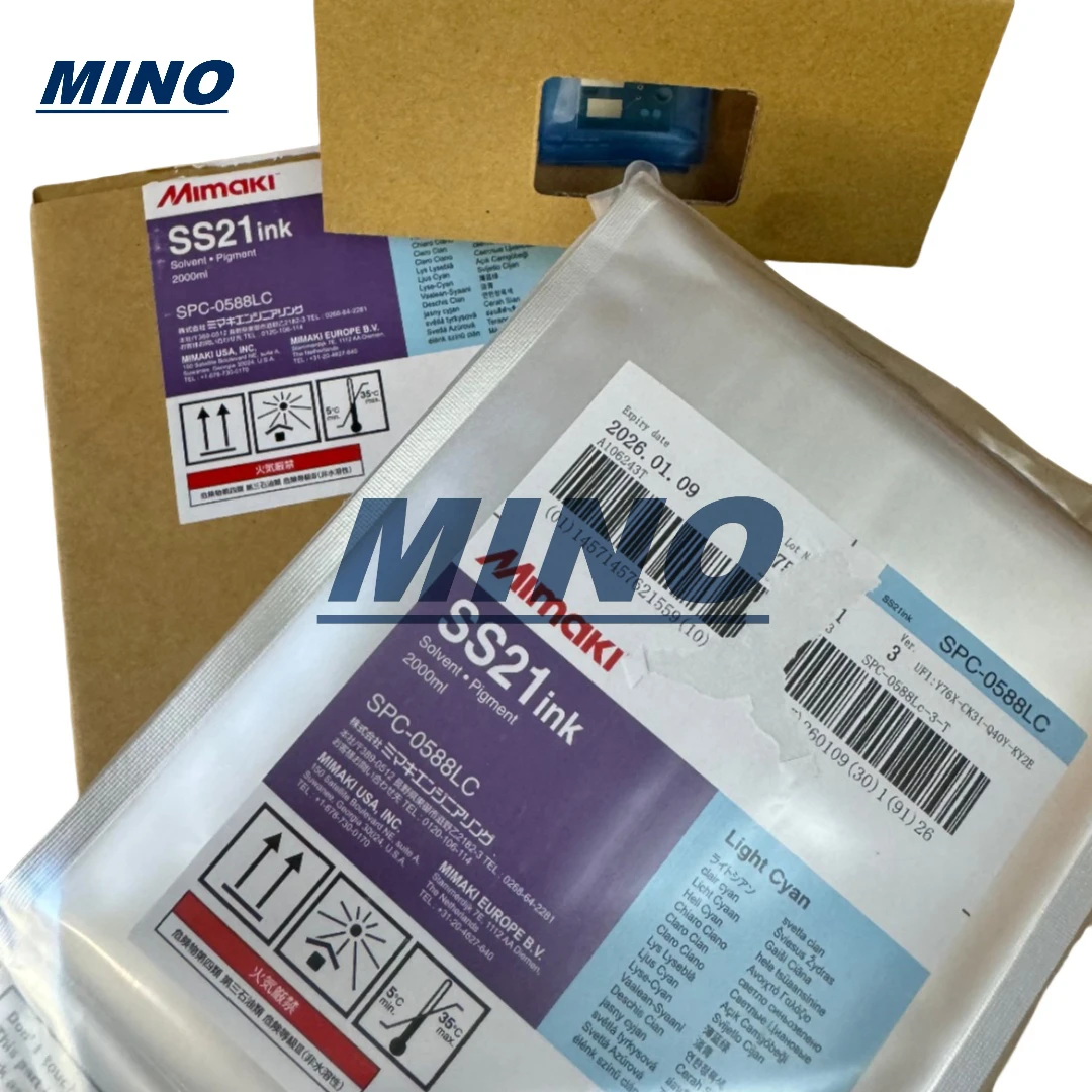 2000ML Original Mimaki SS21 ink for JV300plus/CJV150/CJV300 printers CMYK LC LM LK OR