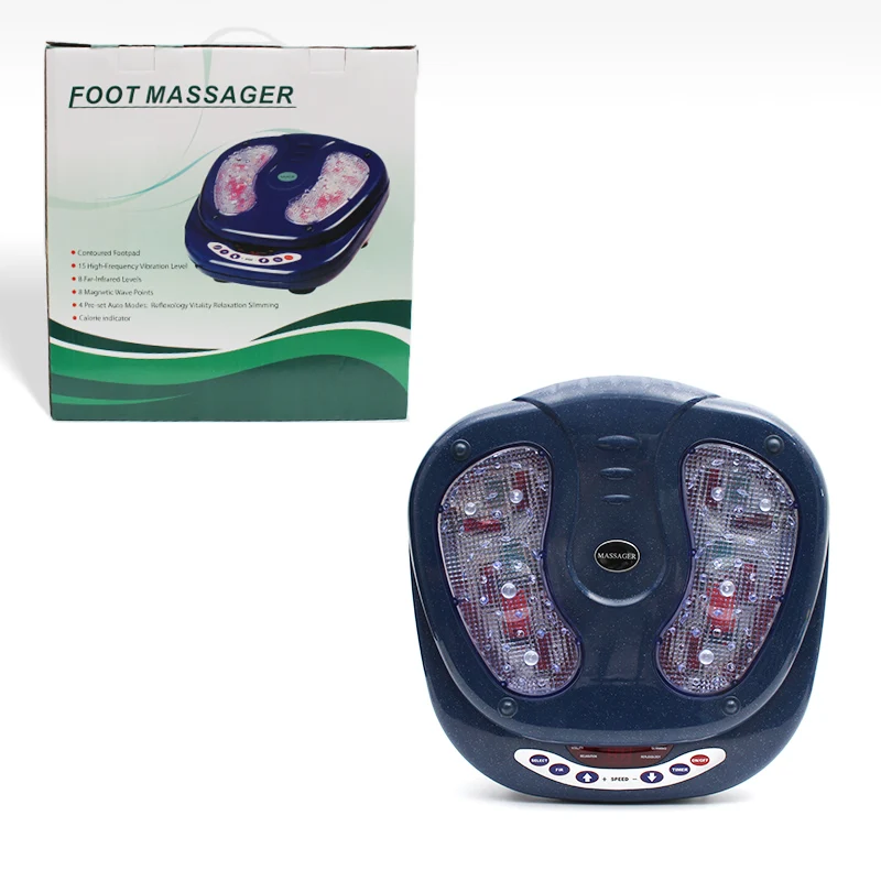 Products for 2024 Electromagnetic Wave Pulse Foot Massager Best Selling Hot New Bedroom Machine Foot Therapeutic Foot Massager