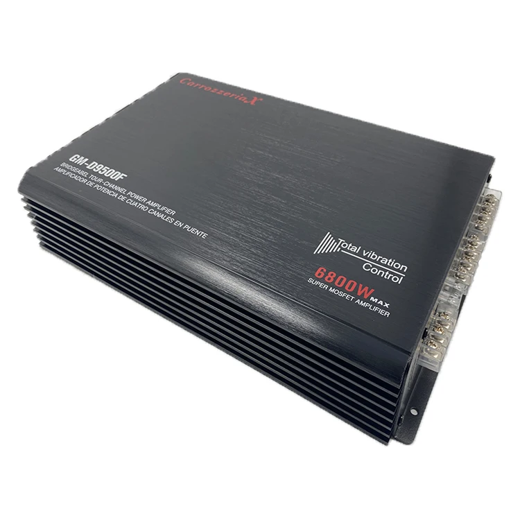 Wholesale high quality 4500W Truck Car Amplifier for car subwoofer AMP class AB v12 car amplifier