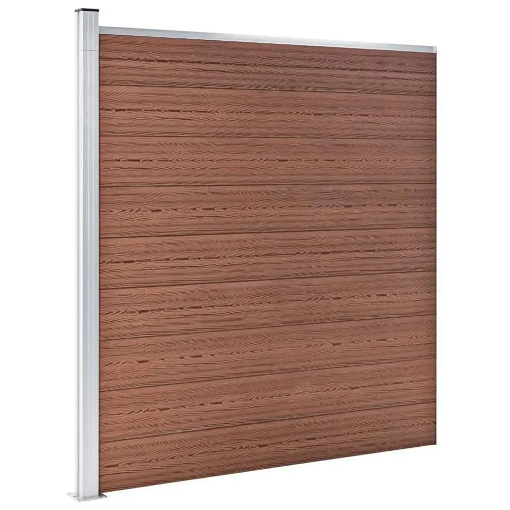Matching wpc wood-plastic fences for houses, deck railing and outdoor furniture sets