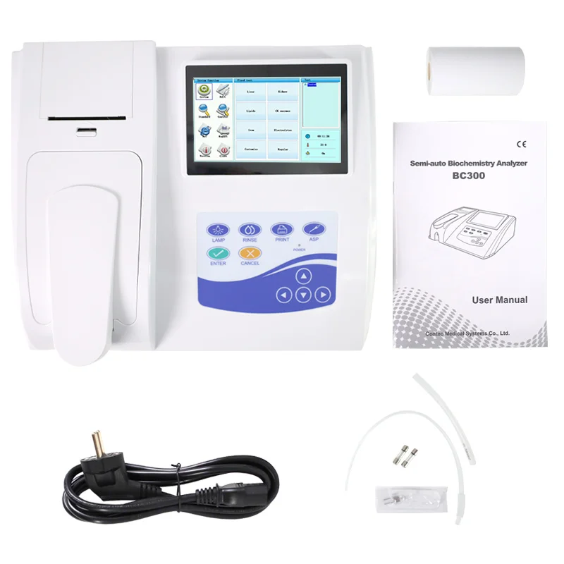 CONTEC BC300 Veterinary semi automatic biochemistry analyzer in vitro diagnostics