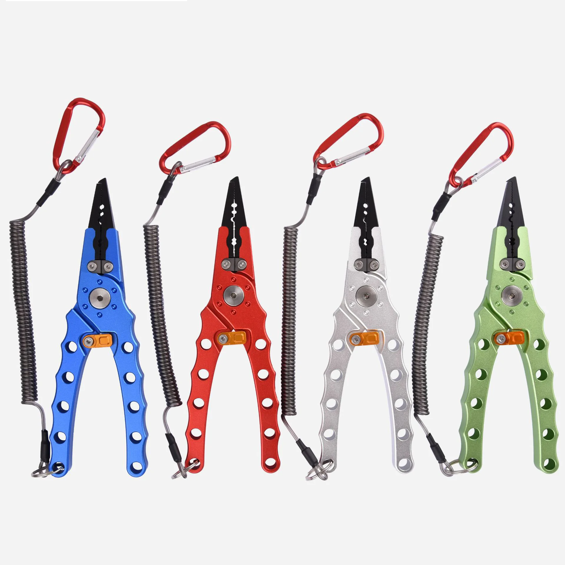 Jetshark 185mm*60mm 126g Strengthen Stainless Steel Multifunctional Fish Grip Fishing Line Cutting Scissors Fishing Pliers