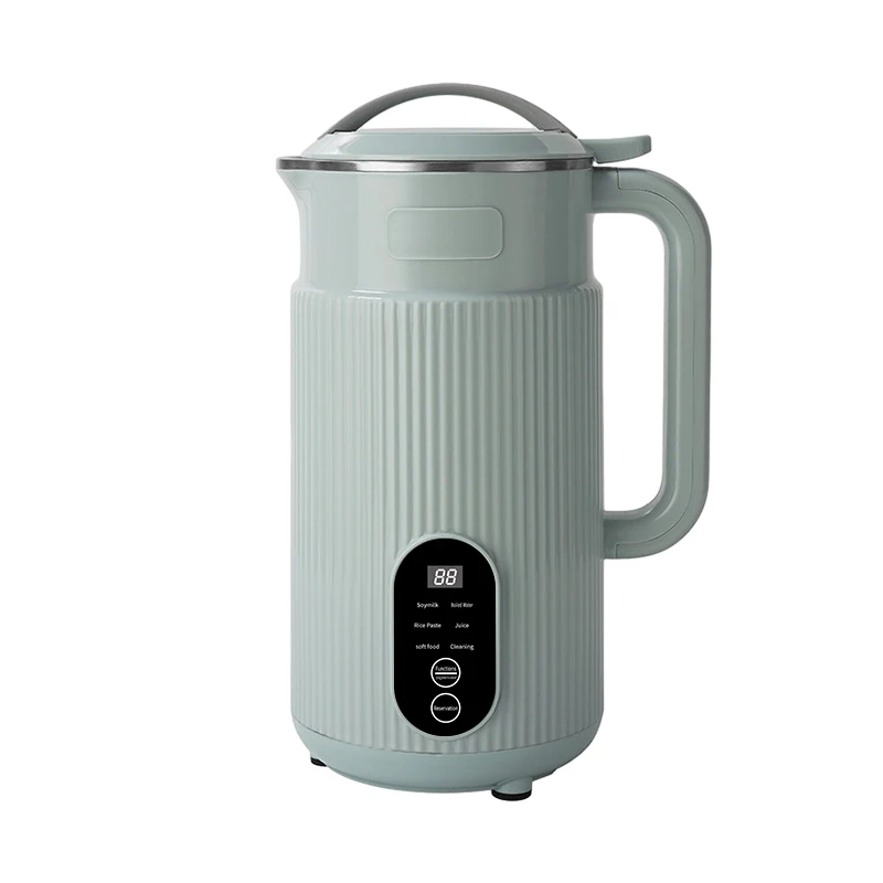 800ml Big Capacity Intelligent Display Touch Screen Ten 304 Stainless Steel Leaves Blender Suitable for 3-5 Persons