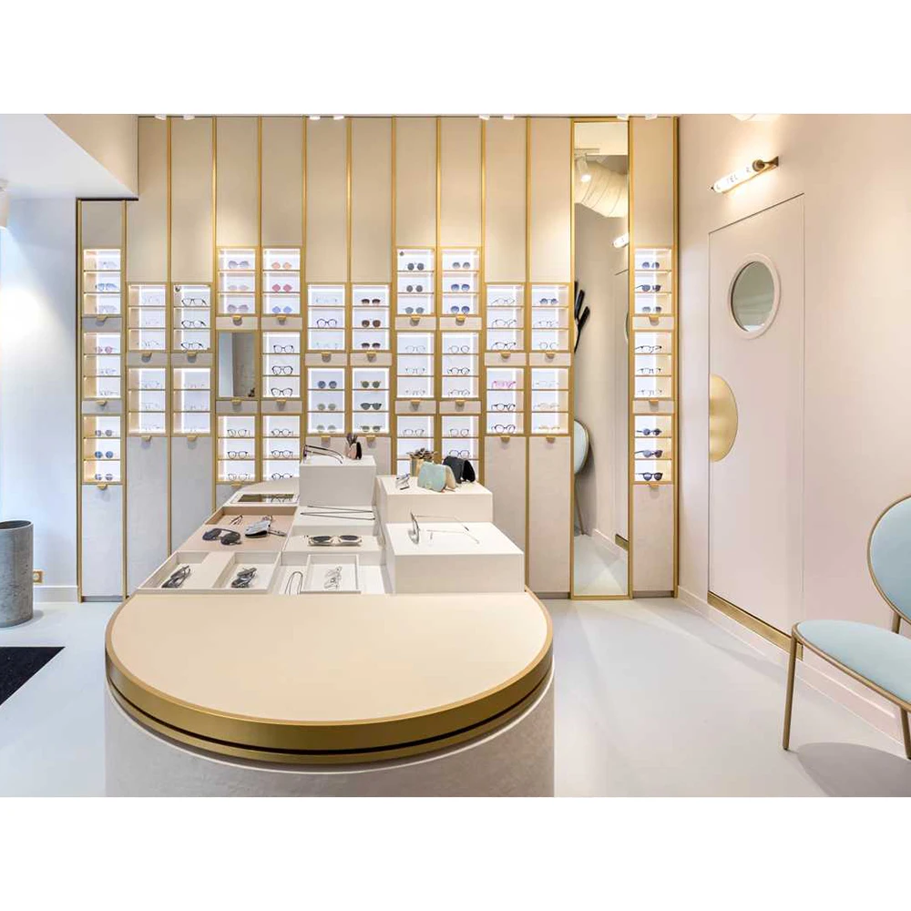 Guangzhou SuperU Professional Shop Fitting Supplier Optical Shop Decoration Design Best Optical Store Display Design