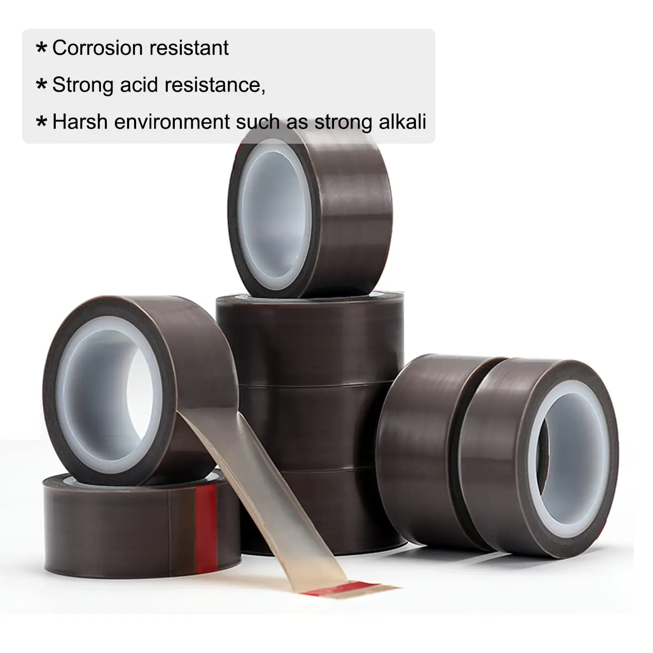 Electrical Insulating Teflon PTFE Skived Film tape  for Surface Anti-sticking Treatment
