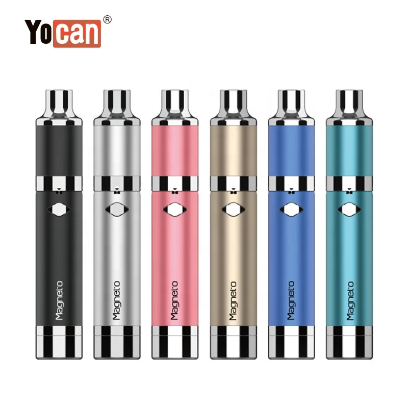 Original Yocan Magneto Ceramic Coil Electric Cigarette Vape 1100mAh Custom Battery