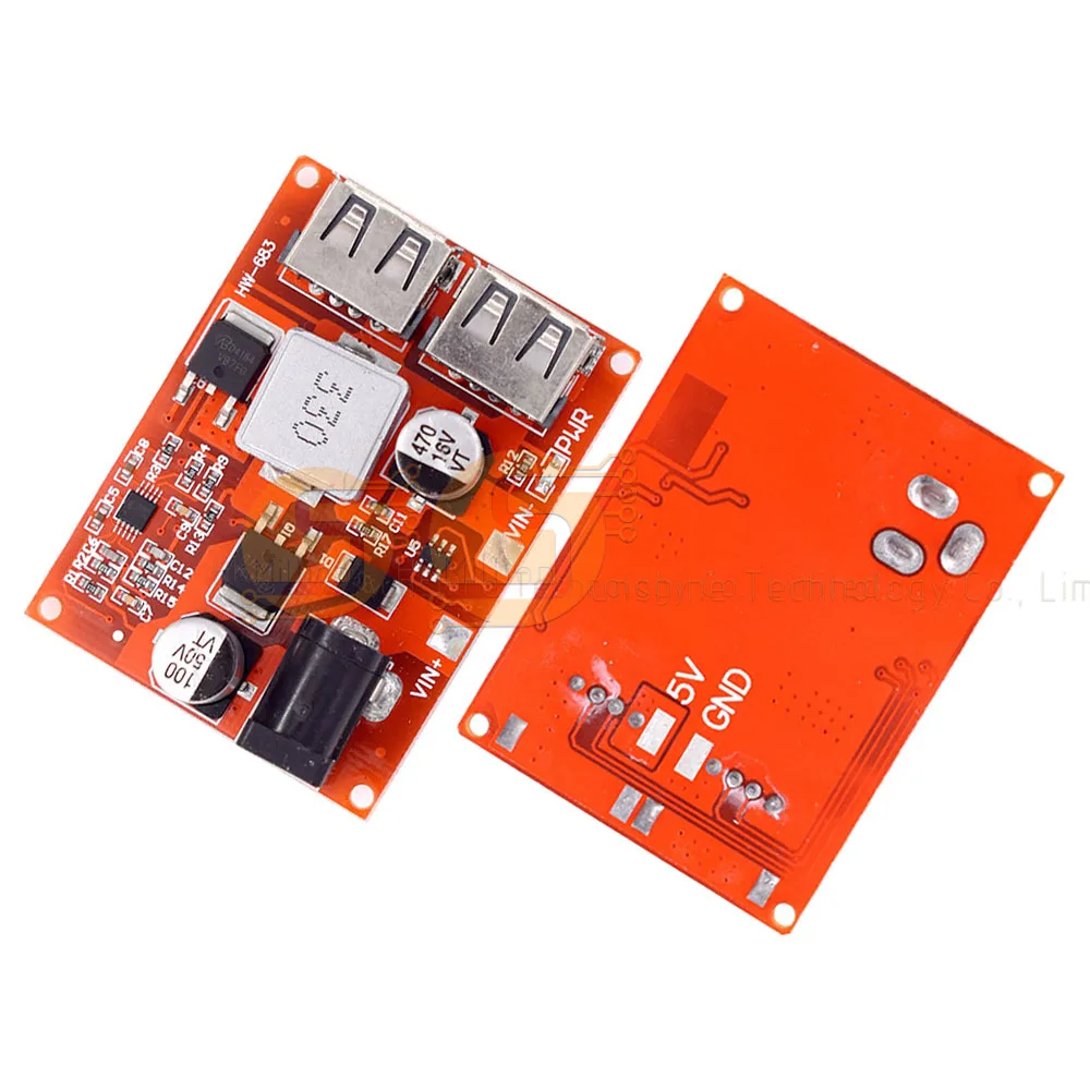 Adjustable Buck Stabilized Power Module Board Car Charging Solar 3A 9V/12V/36V to 5V