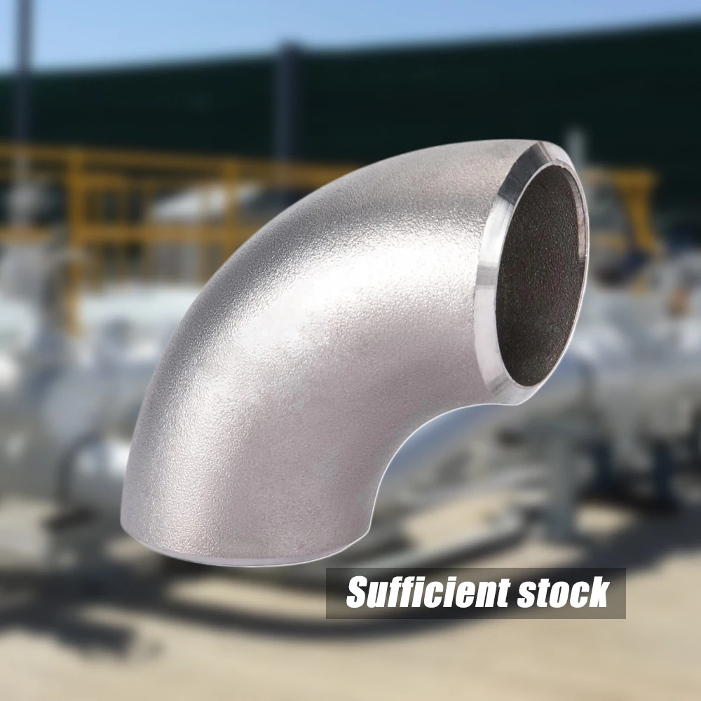 Long Radius Butt Welded Steel Pipe Fittings Bend Seamless Elbows 90 degree reducing Steel elbow