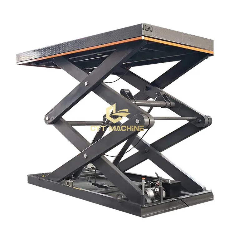 Factoty Price 5 tons Stationary Car Scissor Lift with 1.1m Height