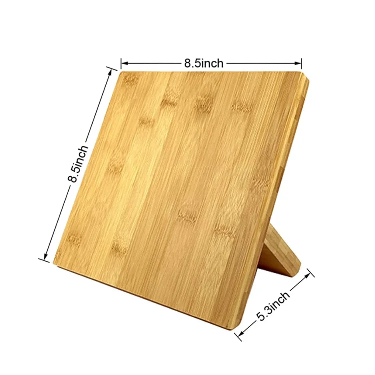 Multipurpose magnetic bamboo knife block holder rack universal knife holder