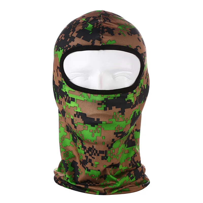 Balaclava Face Mask Motorcycle Mask Windproof Camouflage Fishing Cap Face Cover for Sun Dust Protection