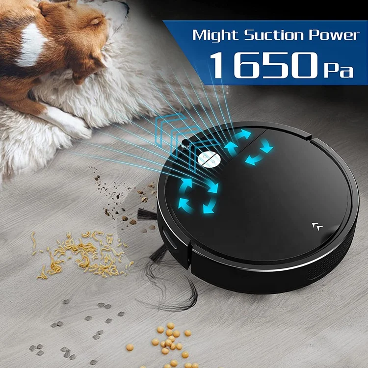 Self Charging Smart Sensor Protection 360 Automatic vacuum for Pet Hair Robotic Vacuum Cleaner for Household