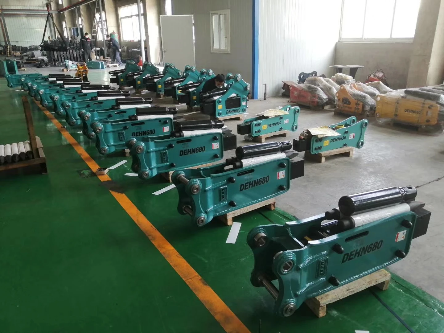 68 mm chisel mini silenced box  type excavator parts hydraulic breaker for rock breaking SB 40