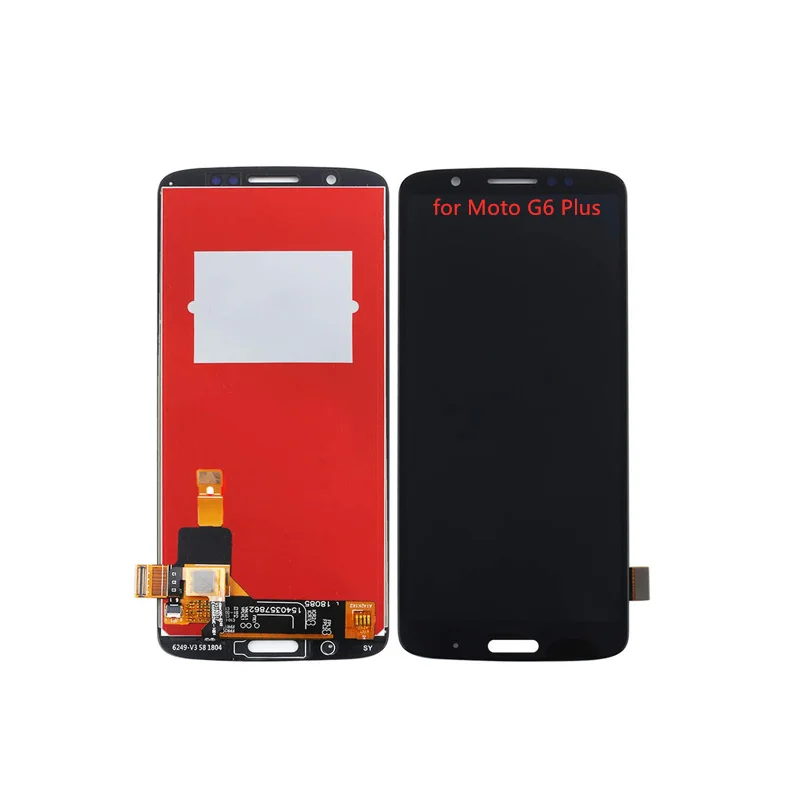 Free Tools Phone Lcd Touch Screen Display With Frame Replacement for Motorola Moto G6 Play Plus