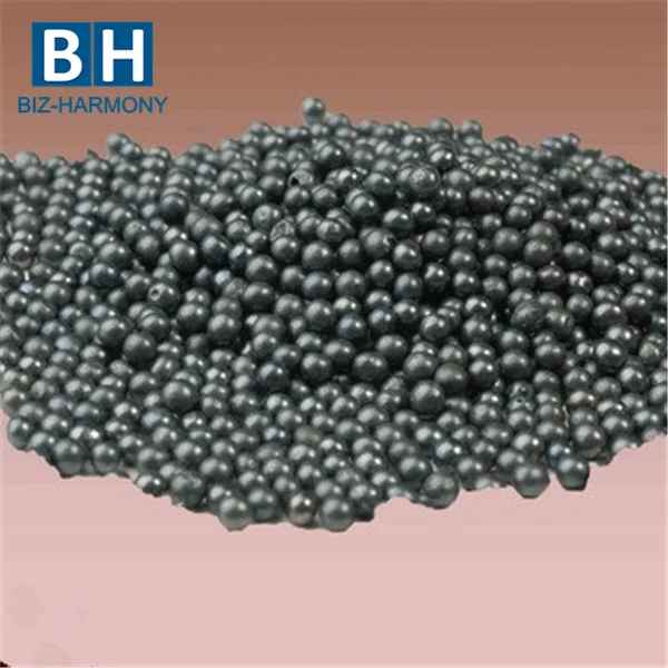 
ISO9001 Low Carbon Steel Abrasive Round Ball Blasting Grinding Media Stainless Steel Shots 