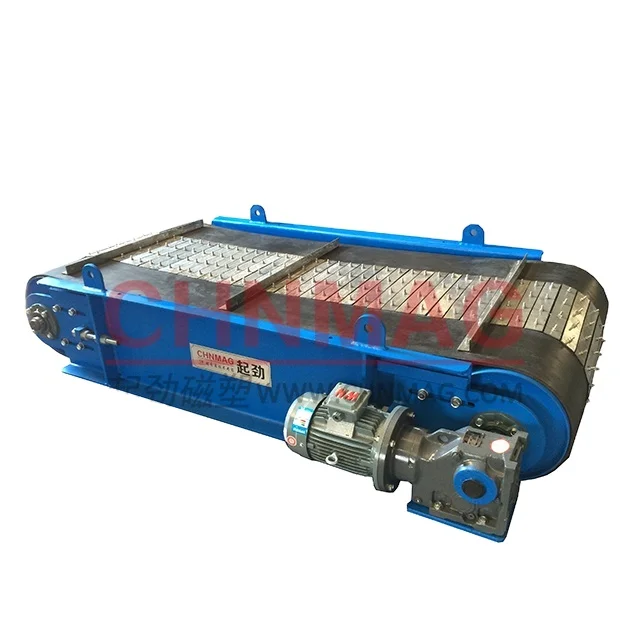 Suspended Overband Dry magnetic separator for Waste Iron removal for sale