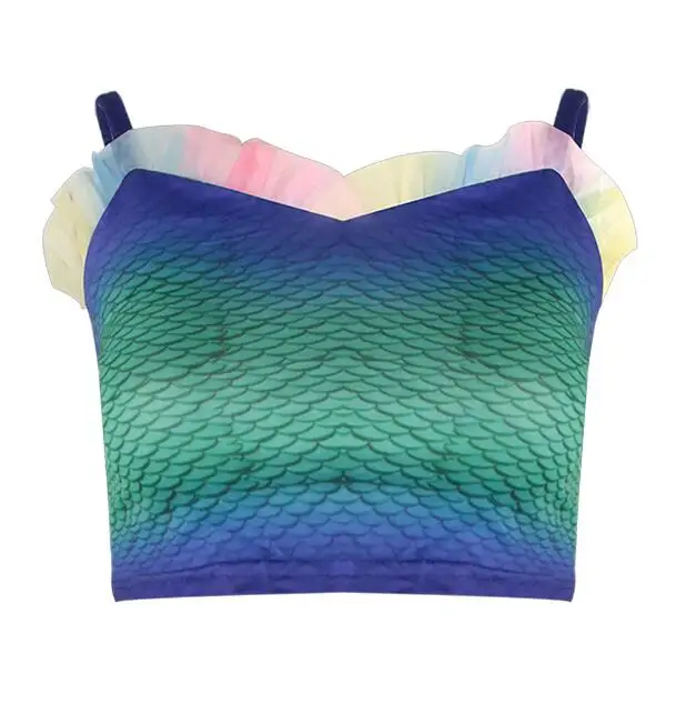 Halloween Cosplay Girls Kids mermaid Sea-Maid Costumes