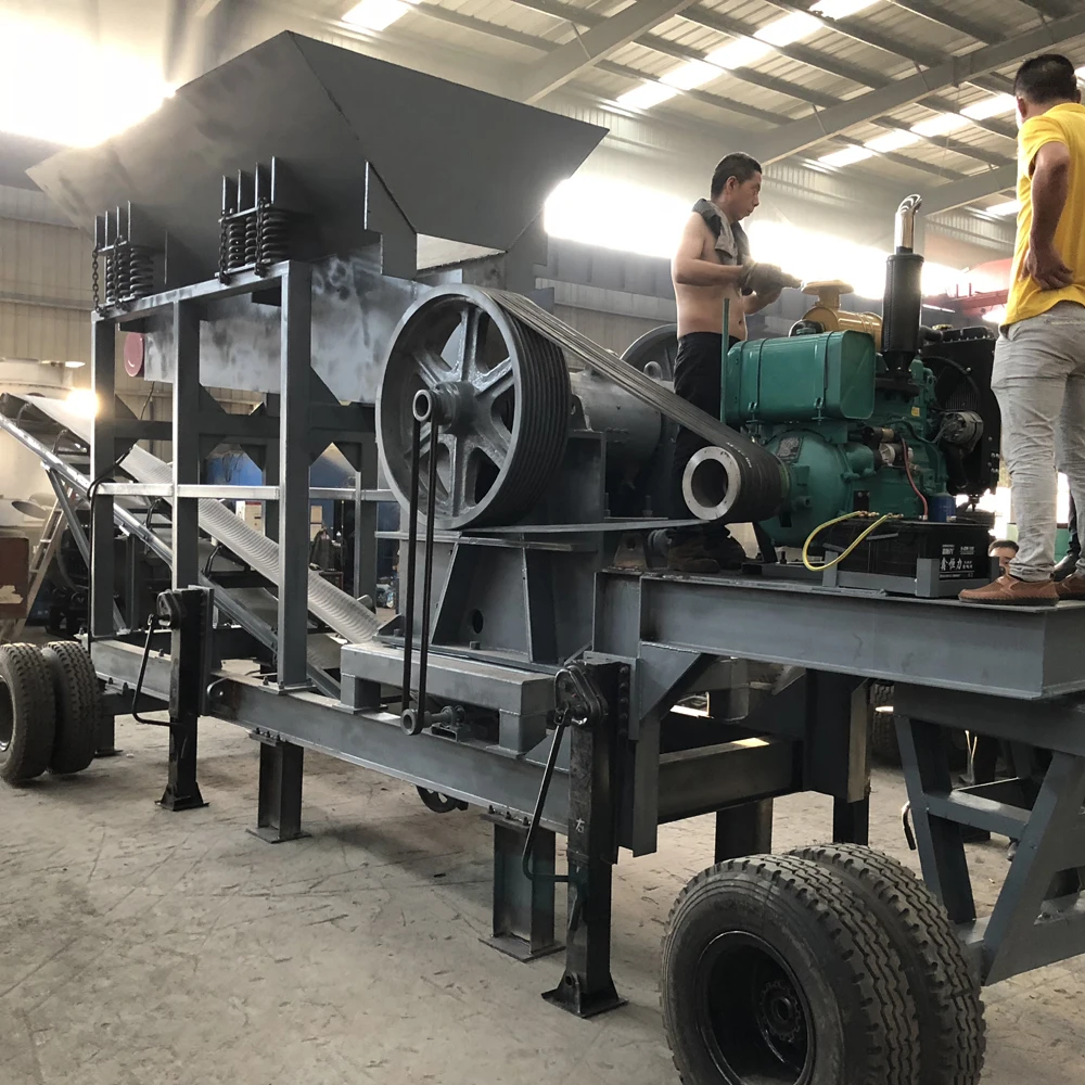 
New design mobile stone crusher,used mobile crusher,mobile rock crusher 