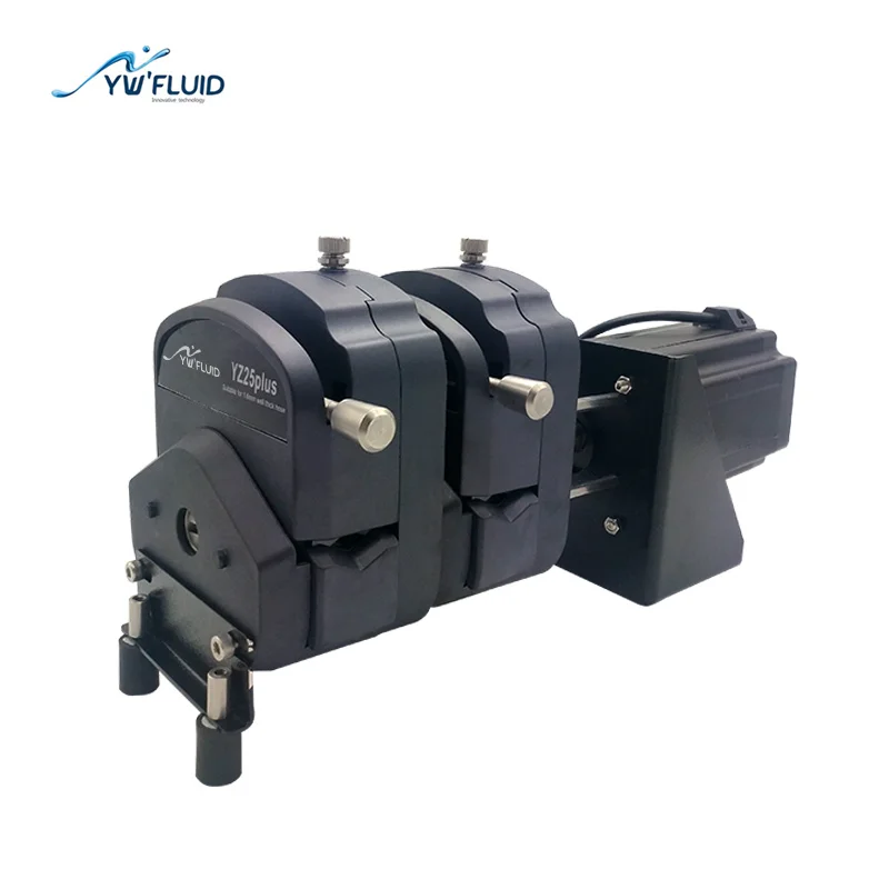 YWfluid laboratory Viscous fluid Peristaltic pump With stepper motor used for chemical liquid transfer and liquid filling