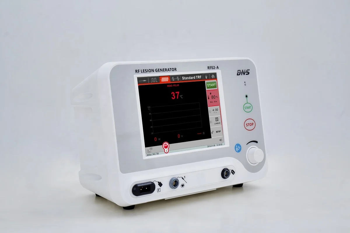 
Pulsed RF lesion generator for nerve rhizotomy 