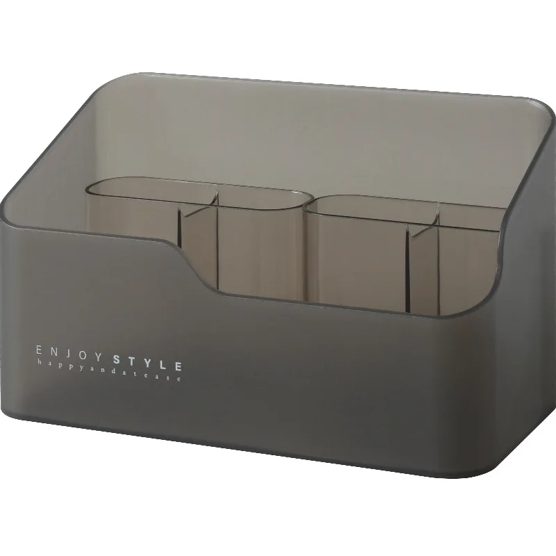Custom Logo Makeup Brush And Large Jewelry Storage Box  With Large Storage Box Desktop Storage