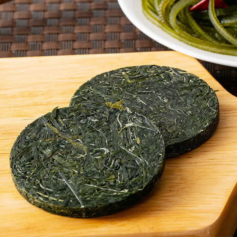 Naturally Preserved Kelp Cake Dried Seaweed Kombu Ideal For Preparing Healthy Side Dishes And Salads