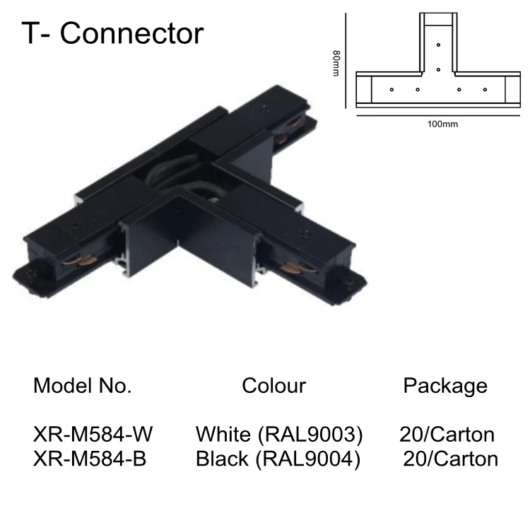 M35  4 wires magnetic track lights rail 4 wires low voltage standard magnetic track